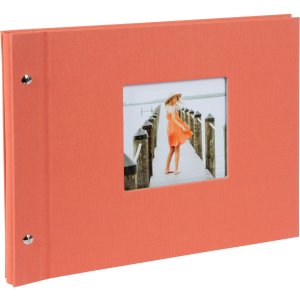 Goldbuch schroefdekselalbum Bella Vista zalm 30x25 cm 40...