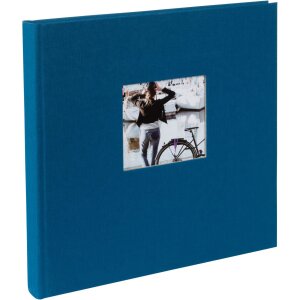 Goldbuch fotoalbum Bella Vista petrol 30x31 cm 60 witte...