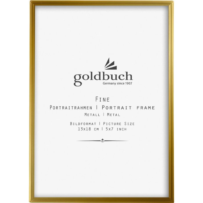 Goldbuch metalen fotolijst Fijn goud 13x18 cm