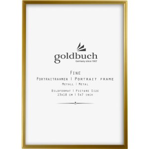 Goldbuch metalen fotolijst Fijn goud 13x18 cm