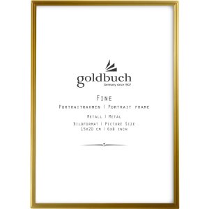 Goldbuch metalen fotolijst Fijn goud 15x20 cm