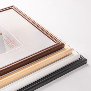 Walther houten lijst Select 15x20 cm wit kunstglas