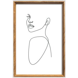 Walther houten lijst Silhouette 20x30 cm naturel