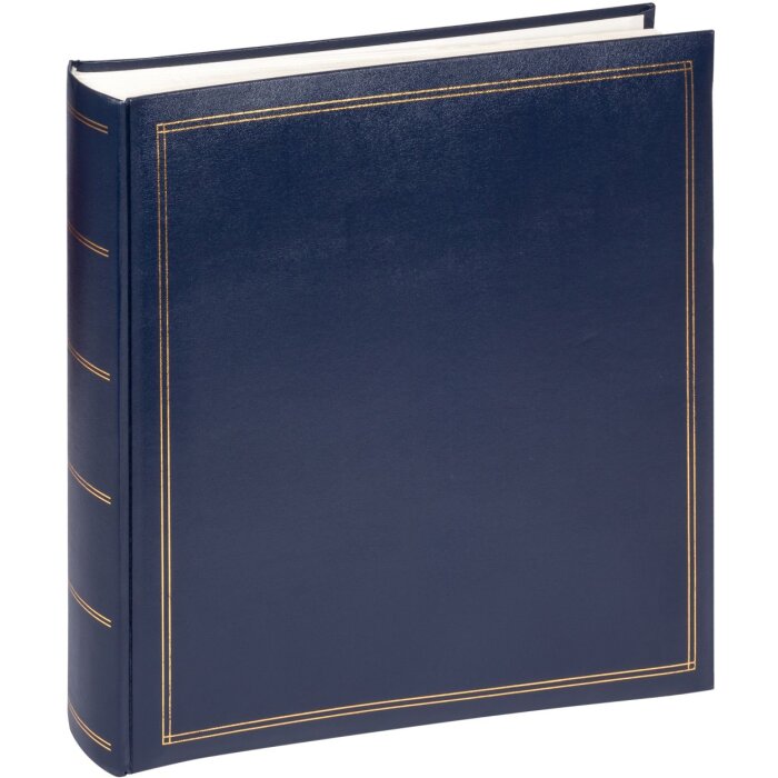 Walther XL zelfklevend album Monza blauw 33x34 cm 100 zelfklevende paginas