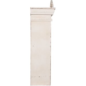 Clayre & Eef 5H0664 Wandplank wit 51x20x77 cm