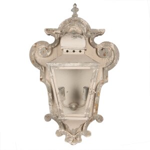 Clayre & Eef 5LMP363 Wandlamp Beige Grijs Goudkleurig...