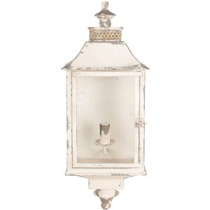 Clayre & Eef 5LMP372 Wandlamp Beige 25x17x62 cm...