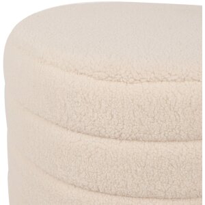 Clayre & Eef 65170 Kruk set van 2 Beige Ø 50x45 - Ø 40x40 cm