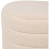 Clayre & Eef 65170 Kruk set van 2 Beige Ø 50x45 - Ø 40x40 cm