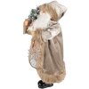 Clayre & Eef 65251 Kerstman Decoratie Beige 15x10x30 cm