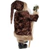 Clayre & Eef 65260 Kerstman Decoratie Bruin Beige 26x16x47 cm