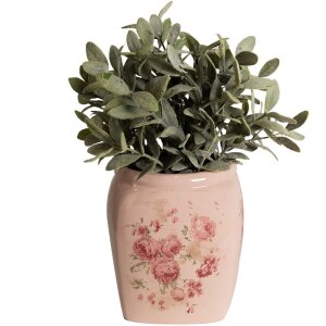 Clayre & Eef 6CE1604M Binnen Bloempot Roze 14x14x16 cm