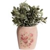 Clayre & Eef 6CE1604M Binnen Bloempot Roze 14x14x16 cm