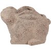 Clayre & Eef 6CE1622 Binnen Bloempot Beige 17x12x12 cm