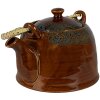 Clayre & Eef 6CETE0137 Theepot Bruin Ø 14x12 cm - 750 ml