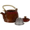 Clayre & Eef 6CETE0138 Theepot Bruin Ø 14x12 cm - 750 ml