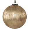 Clayre & Eef 6GL4363L Kerstbal Goudkleurig Ø 26x26 cm