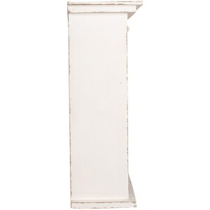 Clayre & Eef 6H2306 Wandplank Wit 51x20x56 cm