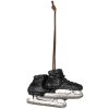 Clayre & Eef 6PR3916 Hanger Schaatsen Zwart, Zilverkleurig 10x4x6 cm