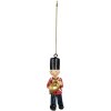 Clayre & Eef 6PR4920 Decoratie Hanger Soldaat Rood Zwart 4x2x8 cm