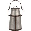 Clayre & Eef 6Y5401 Decoratieve melkkan Grijsbruin 20x18x26-36 cm