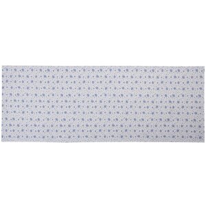 Clayre & Eef BRB64 Tafelloper Beige, Blauw 50x140 cm