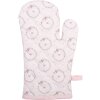 Clayre & Eef FEB44-1 Ovenwanten Roze 18x30 cm