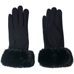 Juleeze JZGL0043Z Winterhandschoenen Zwart 8x24 cm