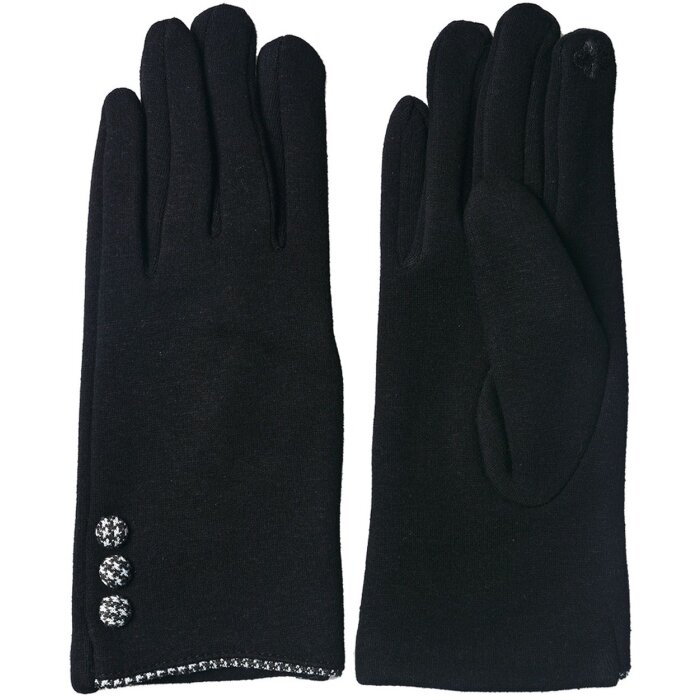 Juleeze JZGL0048Z Winterhandschoenen Zwart 8x24 cm