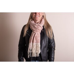 Juleeze JZSC0773P Wintersjaal dames roze 68x180 cm