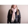 Juleeze JZSC0774P Wintersjaal dames roze 68x180 cm