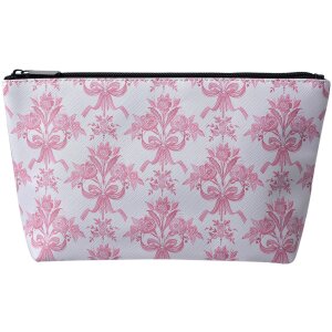 Juleeze JZTT0003-01 Toilettas dames wit, roze 26x6x16 cm