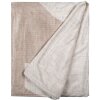 Clayre & Eef NWV60 Plaid Beige 130x170 cm