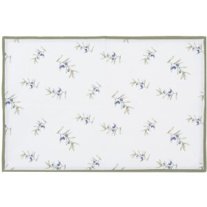 Clayre & Eef OLF40 Placemat (6 stuks) Beige Groen...