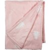 Clayre & Eef SWC60-2 Plaid Roze Wit 130x170 cm