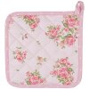 Clayre & Eef SWR45K Pannenlap Kind Roze 16x16 cm