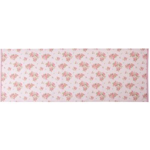 Clayre & Eef SWR64 Tafelloper Roze 50x140 cm