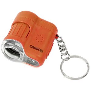 Carson MicroMini 20x zakmicroscoop oranje