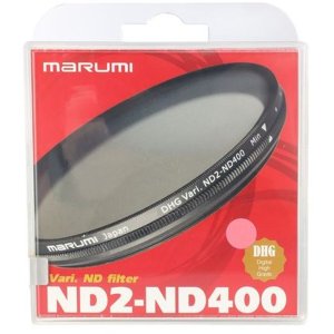 Marumi grijs variabel filter DHG ND2-ND400 62 mm