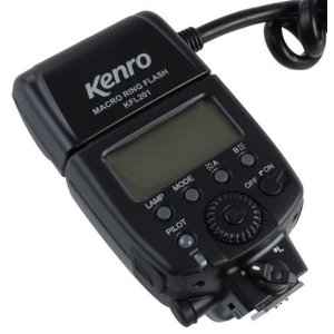 Kenro TTL Macro Ringflitser KFL201C voor Canon