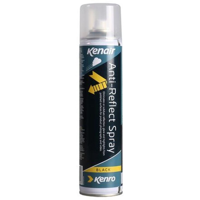 Kenro Anti Reflectie Spray Mat 400ml voor zwarte oppervlakken