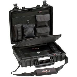 Explorer Cases 4412HL.B C Transportkoffer met laptoptas...