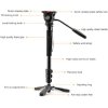 Nest Video Monopod NT-329M Zwart Hoogte 145 cm