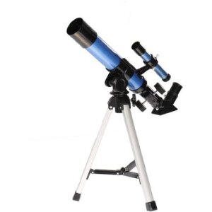 Byomic Junior Telescoop 40-400x Astronomie Beginner Blauw...