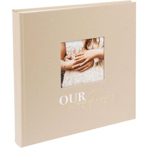 Goldbuch trouwalbum OUR bruiloft 30x31 cm 60 witte paginas