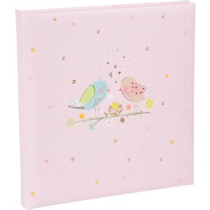 Goldbuch babyalbum Loving Birds Girl 30x31 cm 60 witte...