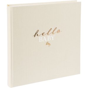 Goldbuch babyalbum hello.baby Beige 30x31 cm 60 witte...