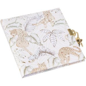 Goldbuch agenda met slot Felino 16,5x16,5 cm 96 witte...