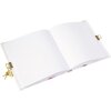 Goldbuch agenda met slot Mariposa 16,5x16,5 cm 96 witte paginas