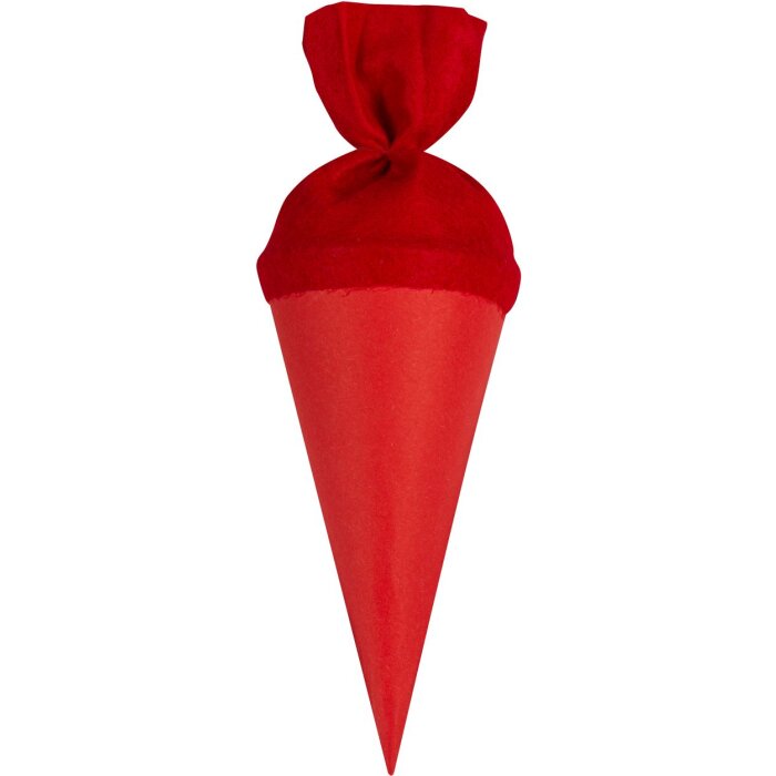 Goldbuch knutselschooltas met viltsluiting 15 cm rood